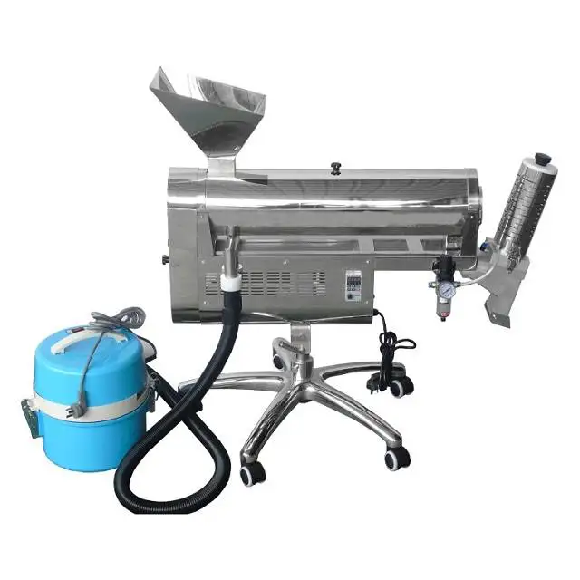 

Capsule Polishing Machine With Metal Detector Applied To Polishing Capsule Deduster