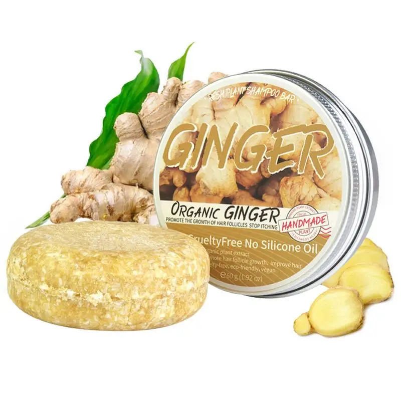 

Мыло для мытья волос Ginger Polygonum, натуральный питательный шампунь и кондиционер, холодное обработанное мыло, шампунь для ухода за волосами