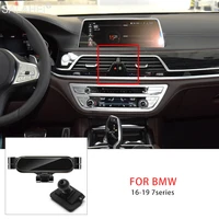 car smartphone holder fob for bmw bmw 7 series 16 19 g11 g12 auto interior mobile phone support air vent cilp stand accessories