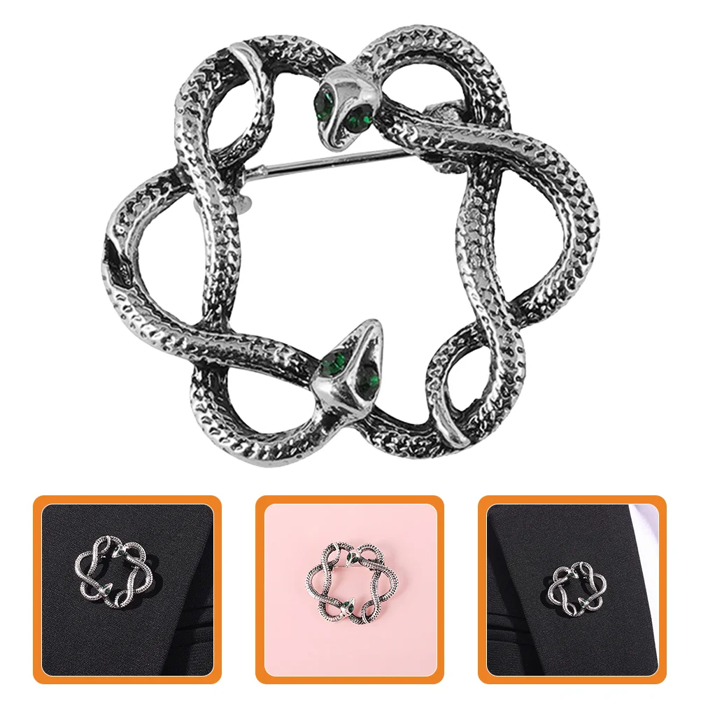 

Sweater Shawl Valentine S Day Brooch Gift Backpacks Kids Clothes Patch Vintage Backpack Snake Breastpin Rabbit Snake Brooch