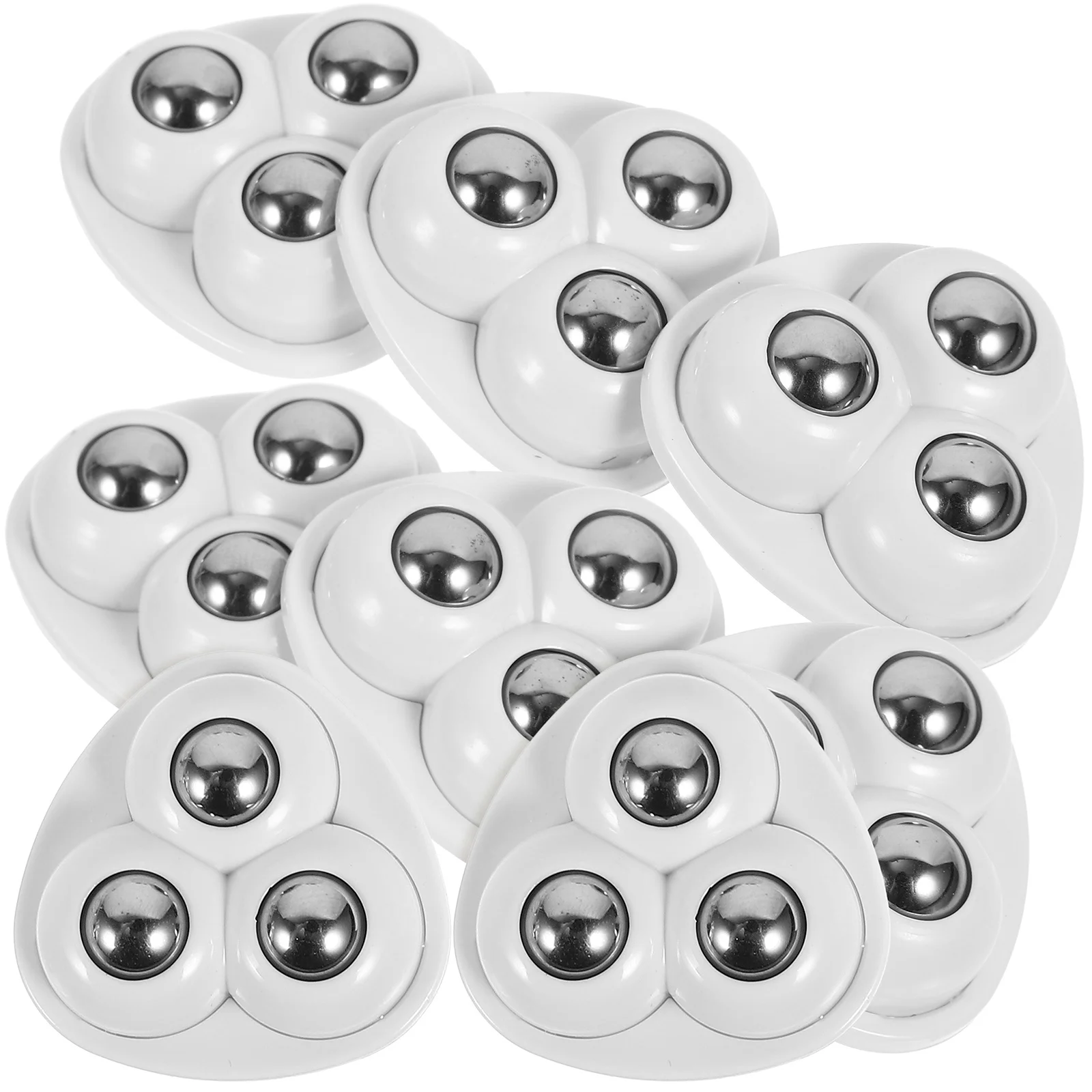 8 шт. паста универсальные колеса клейкие мини-ролики контейнеры для хранения