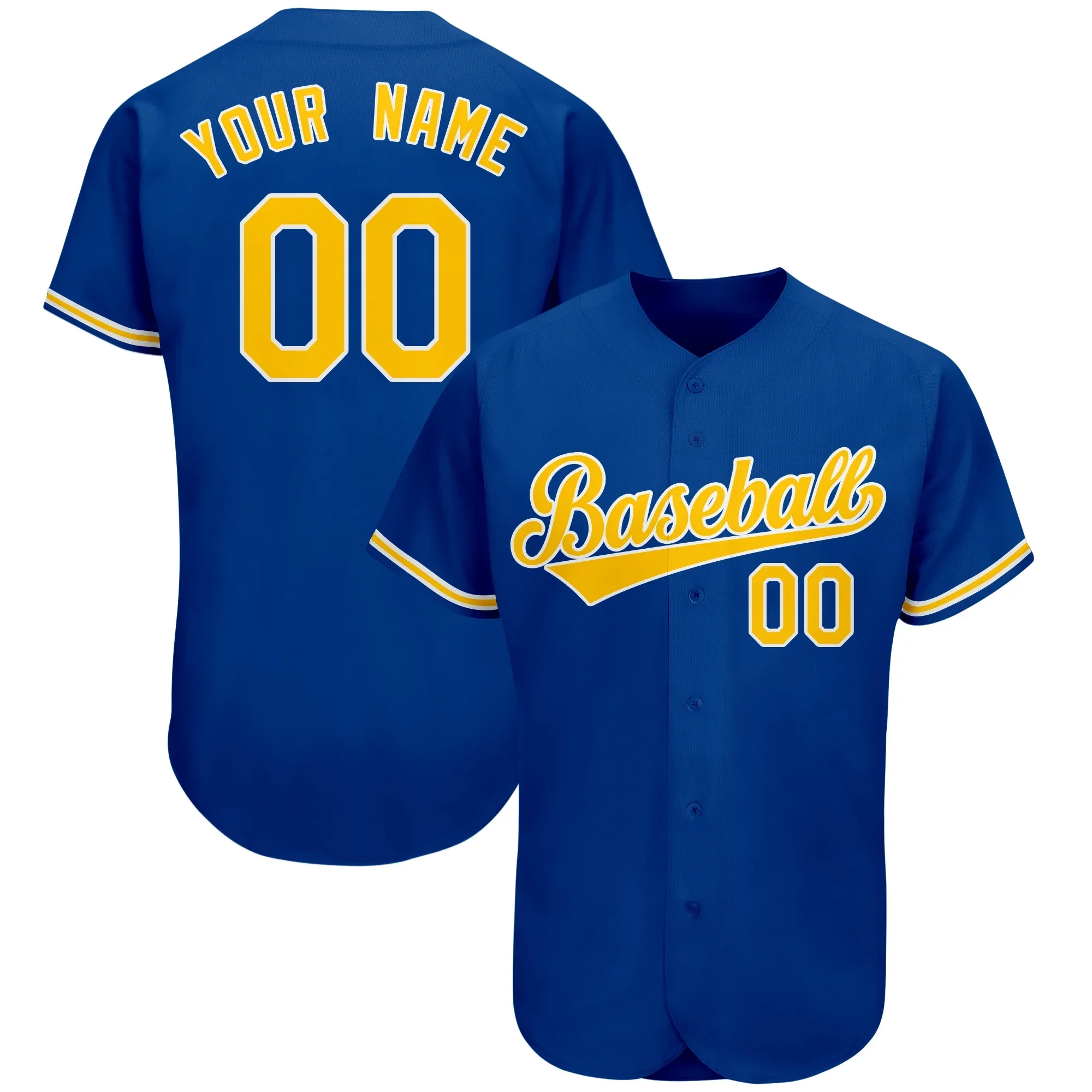 Custom Embroidered Baseball Shirt Jersey Stitched Team Name Number Sewing Logo Softball Game Sweatshirt for Men/Youth