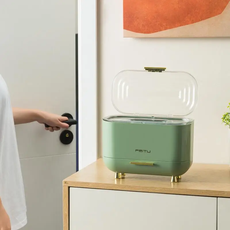 

Storage Case Light Luxury Household Storage Box Multi-purpose Dustproof Mask Storage Box Storage Organizer Paper Towel Box