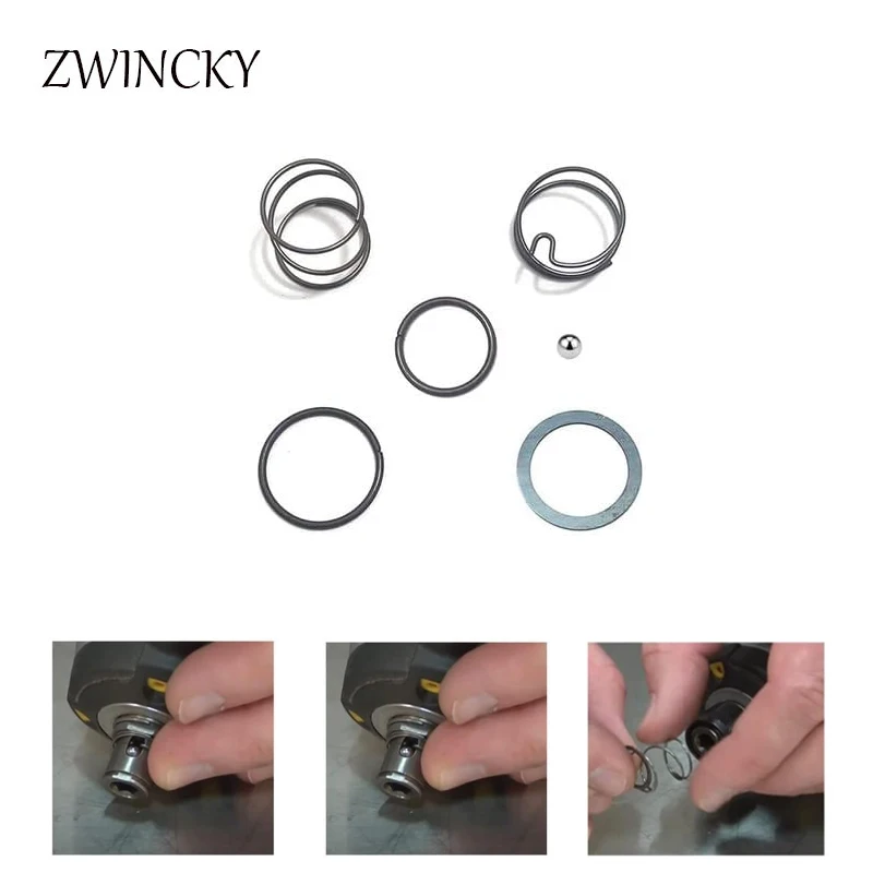 Фото 2 комплекта пружин для Dewalt N078434 N089668, набор стальных шариков для ударного драйвера 20 в, DCF885 DCF886 DCF836, детали для электроинструмента, комплект пр... №2
