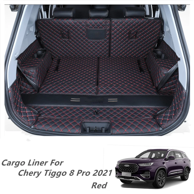 Коврики для багажника Chery Tiggo 8 Pro 2021 7 сидений водонепроницаемые прочные