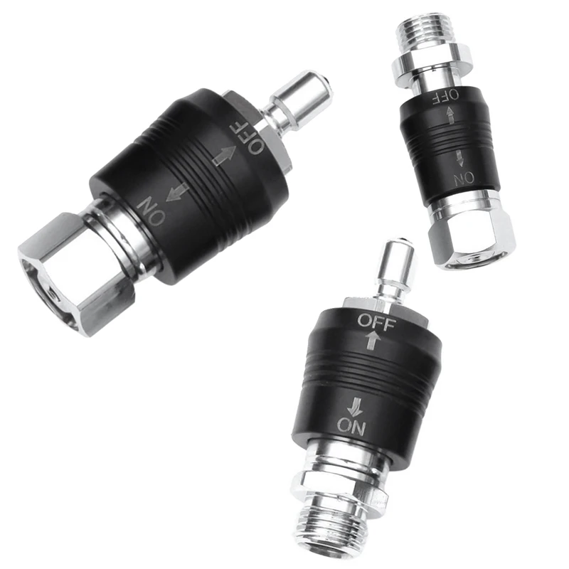 Фотоадаптер 9/16 резьбовой Соединитель с переключателем ВКЛ./ВЫКЛ. Замена клапана