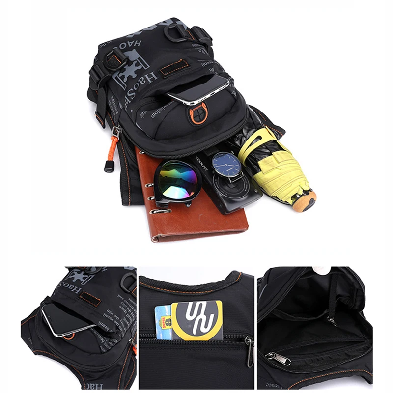 City Jogging Bag Man Purse Running Gym Waist Travel Fanny Pack Man Handbag Outdoors Bicycle Sports Shoulder Bag Husband Tote Bag