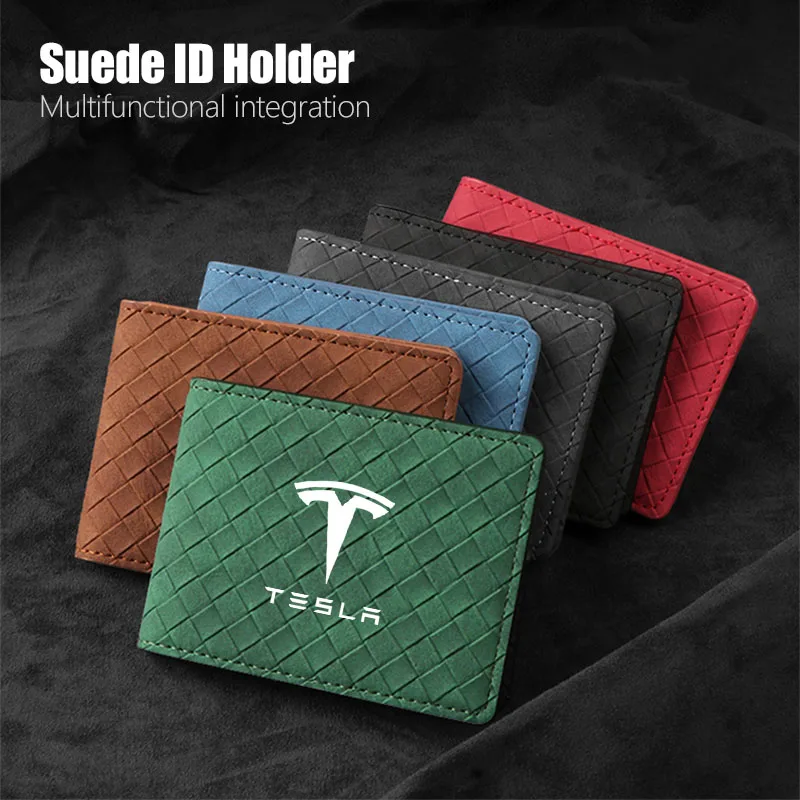 

Car Driver's License Protector Sleeve Passport Storage Card Holder For Tesla Model 3 2021 Y S Cybertruck Juguete Roadster Bonina