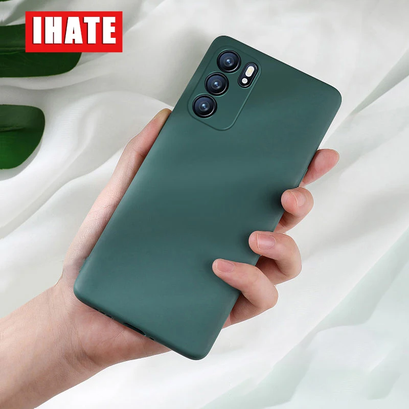 

Case for OppoReno6 Reno6pro Phone Cases All Inclusive Ren06 Fall Proof New Men's and Women's Liquid Silicone Protective Case