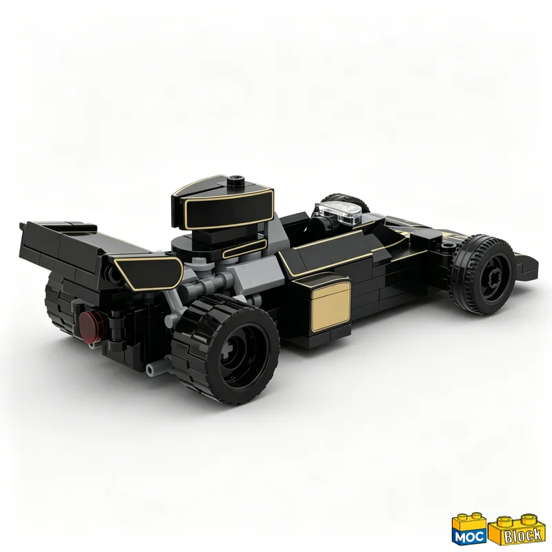 Фото Набор для сборки 169 деталей: Серия F1 Lotus 72D, конструктор DIY, развивающая игрушка, спортивный автомобиль, коллекционная модель, подарок №4