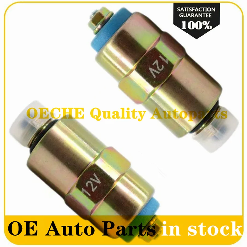 Соленоид отсечки подачи топлива 7167-620A 7167-620B 7185-900 Вт 9009-049 для DPA DPS CAV LUCAS 12 В 2 шт.