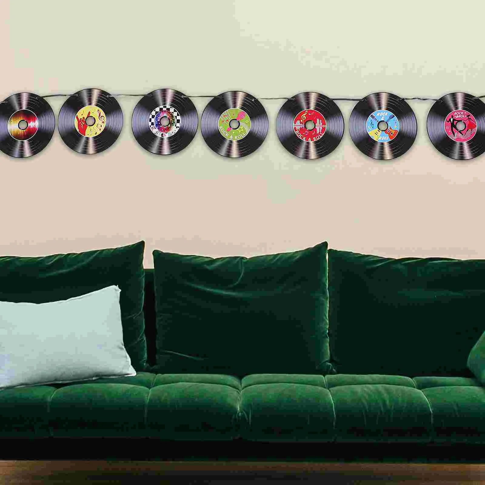 21 шт. пластинка украшения стены студийные пластинки музыкальная комната знак