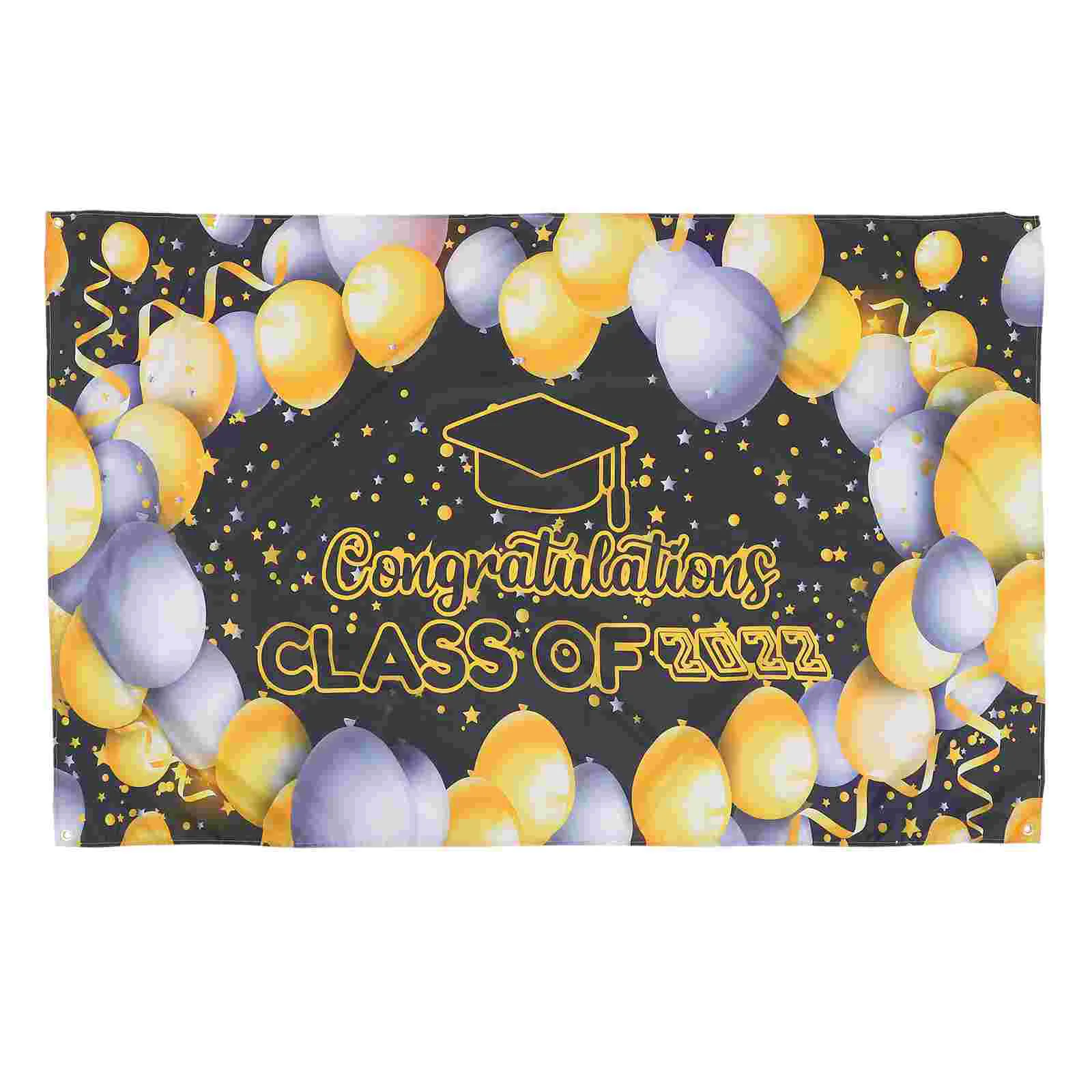 

Креативный 2022 Выпускной баннер праздничный висячий баннер Декор Вечерние