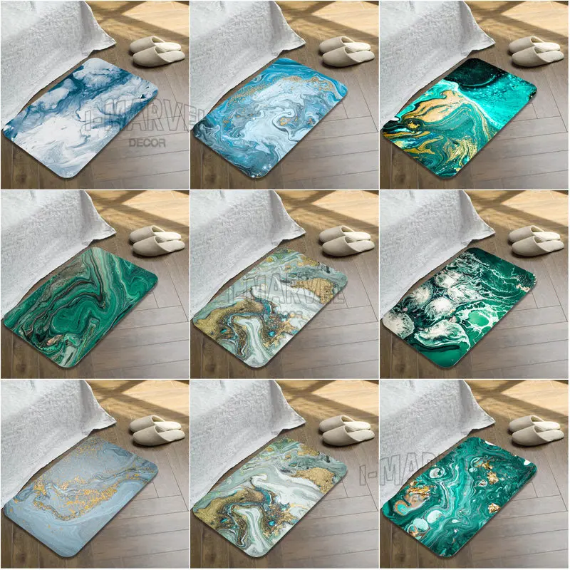 

Phantom Carpet Entrance Floor Floor Pad Abstraction Geometric Optical Insole Waterproof Anti -slip Living Room Art Decoration