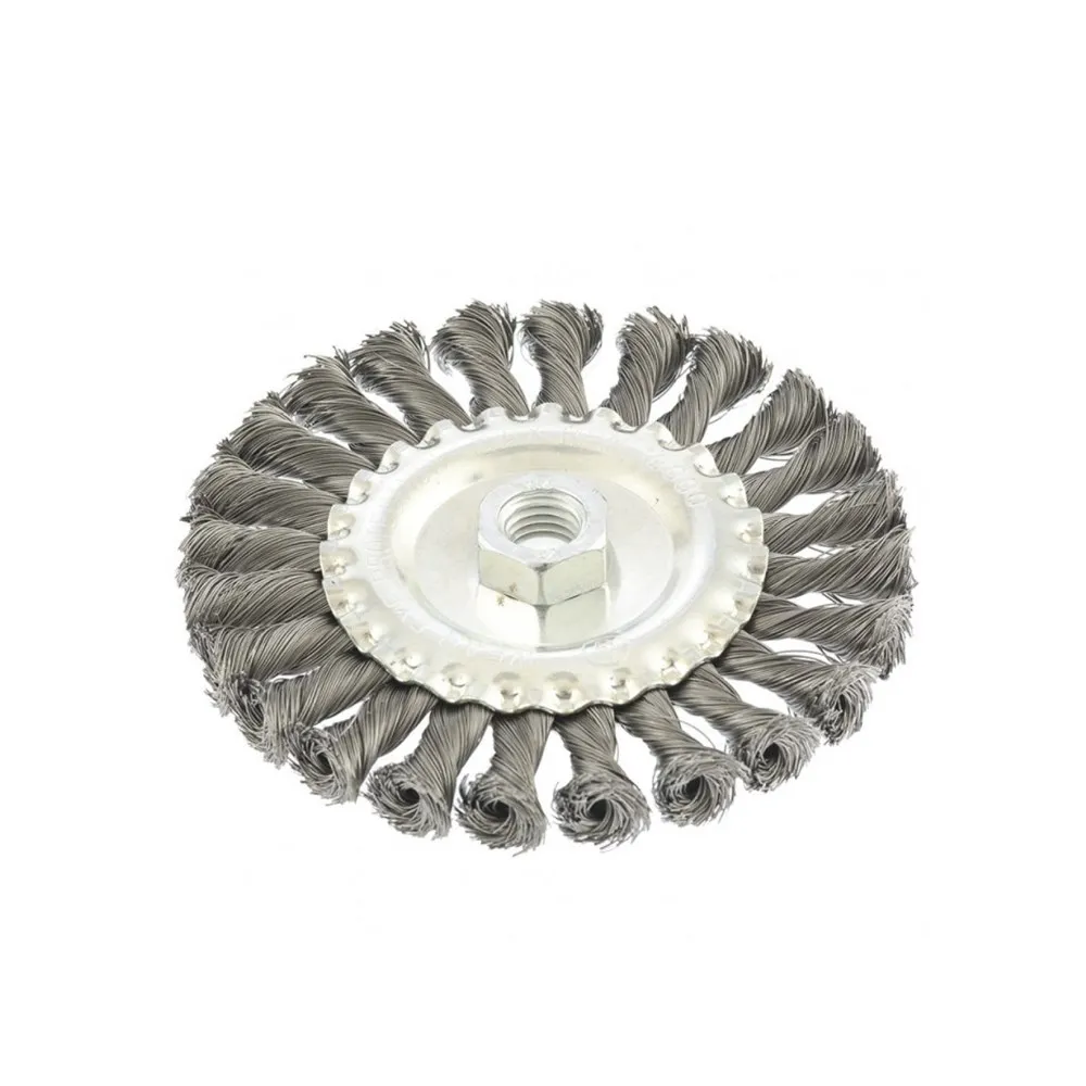 steel brush disc for angle grinder diameter 125 mm nut M14 | Brush