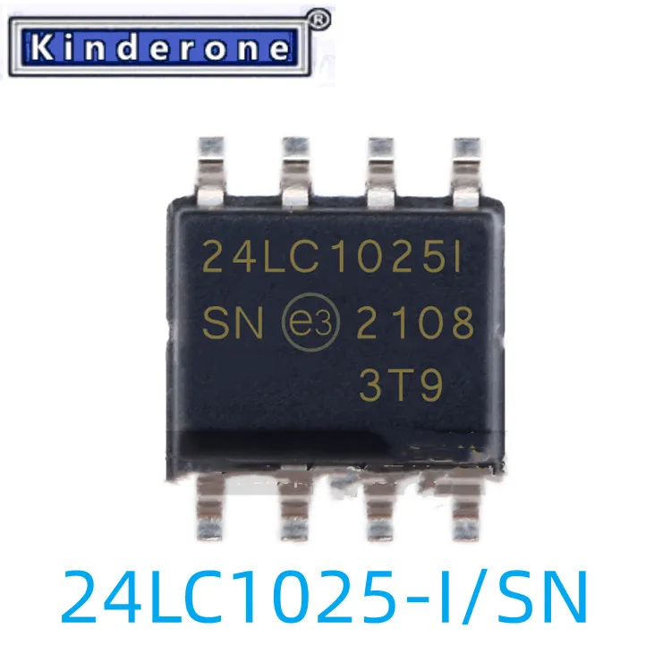

1-100PCS 24LC1025-I/SN 24LC1025 24L1025I 24LC1025-I SOP-8 EEPROM 100% NEW