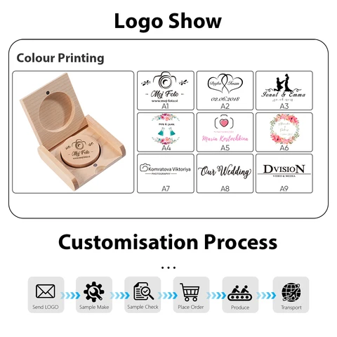 USB3.0 Круглый деревянный флэш-накопитель USB 3.0 128 ГБ Бесплатный индивидуальный логотип Memory Stick 64 ГБ подарок Pen Drive 32 ГБ Деревянная коробка Pendrive