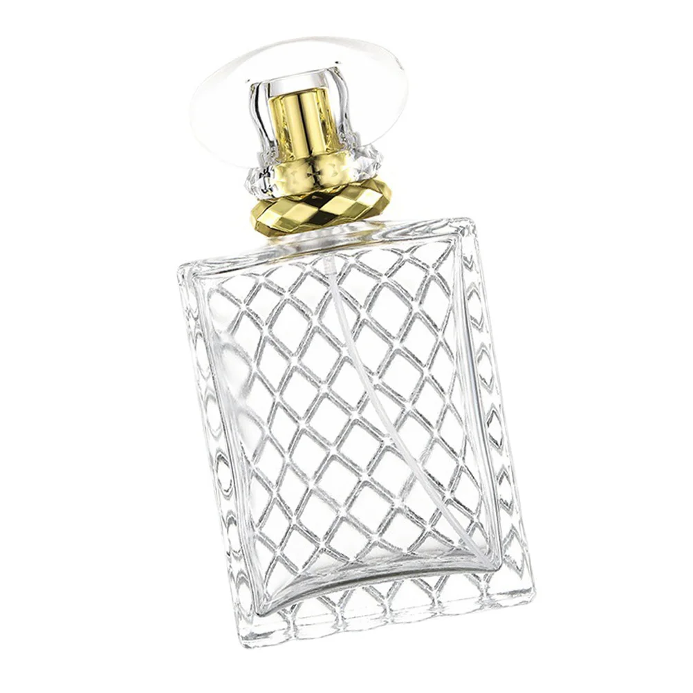 

100 Ml Perfume Bottle Travel Spray Fragrance Glass Scent Pump Case Refillable Empty Atomizer Mist Portable