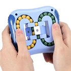 Вращающиеся волшебные бобы Кубики Игрушки для пальцев детские головоломки с вращающимися бусинами для детей развивающая интеллектуальная игра