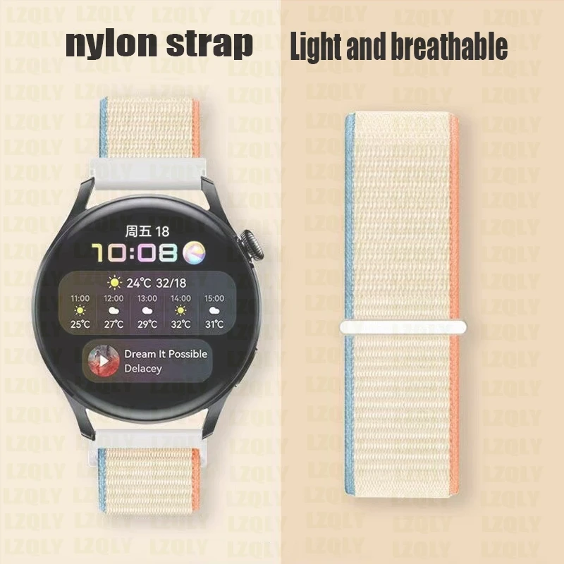 

Ремешок нейлоновый для смарт-часов Xiaomi Mi Watch Color 2, Воздухопроницаемый быстросъемный браслет для Xiaomi Mi Watch S1 Active Correa