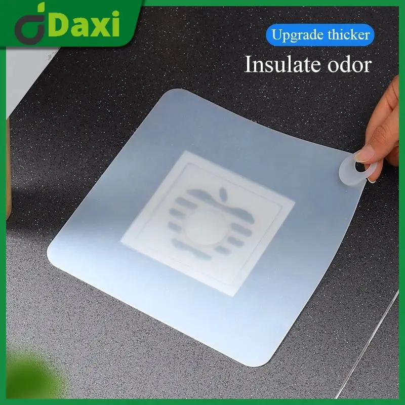 

New Silicone Floor Drain Deodorant Pad Toilet Sewer Anti Odor Floor Drain Cover Sink Water Stopper Bathroom Equipment For Home