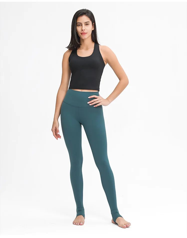 LuluWomens Clothing Yoga Sports Tank Top Underwear Gym Tennis Female Breathable Crop Top Women's Vest Outdoor Jogging Fitness