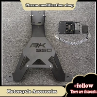 motorcycle accessories front mid navigation bracket gps mobile phone charging for kymco ak550 ak550 ak 550
