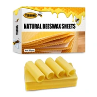 bee honey sheets beehive wax foundation beekeeping supplies 30pcs 5 1x3 5 inch drop shipping