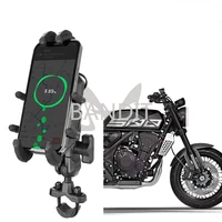 motorcycle modified five usb wireless charger shockproof mobile phone bracket for brixton crossfire 500 x 500x