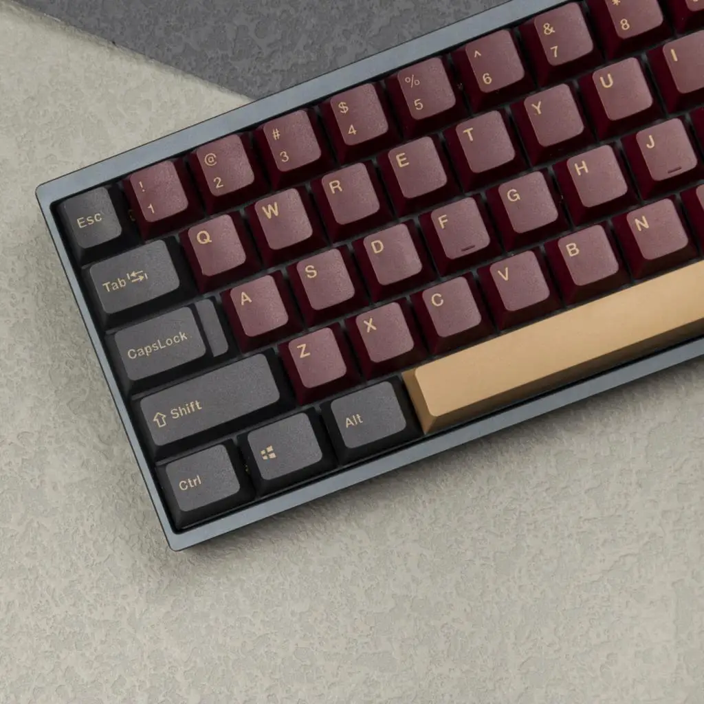 135 клавиш, красные колпачки для клавиш Samurai GMK, OEM-профиль, колпачки для клавиш Double Shot PBT для механических клавиатур MX Switch, персонализированные колпачки для клавиш (art.: 3920ca6bb4f4d) - 3920ca6bb4f4d
