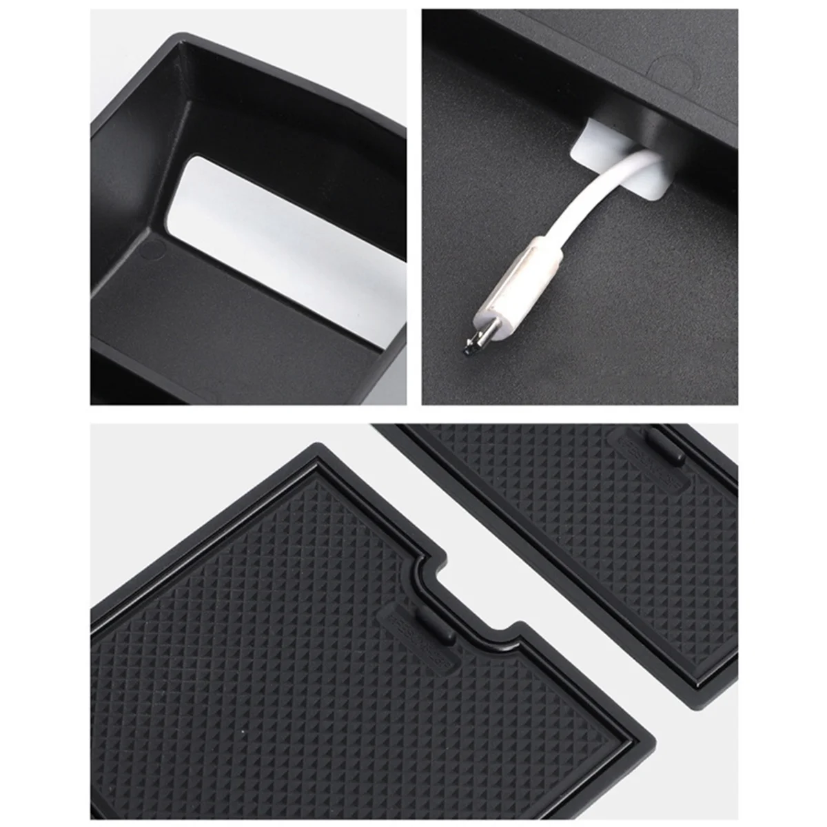 Автомобильный подлокотник ящик для хранения лоток центральной консоли