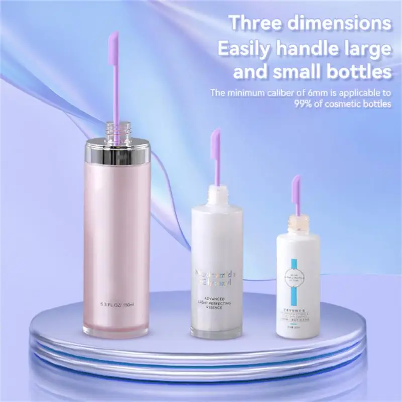

3 Pieces Makeup Tools Mini Scraper Set Lengthen Scraper Deep Bottle Scraper Cosmetics New Silicone Double-end