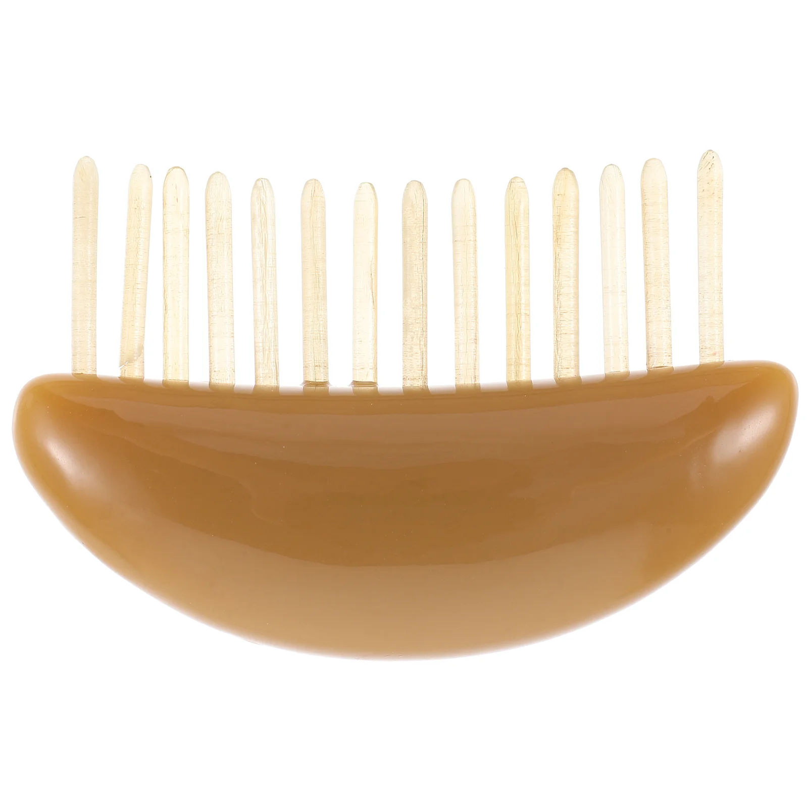 

Horn Massage Comb Portable Scalp Care Acrylic Comfortable Sturdy Women's