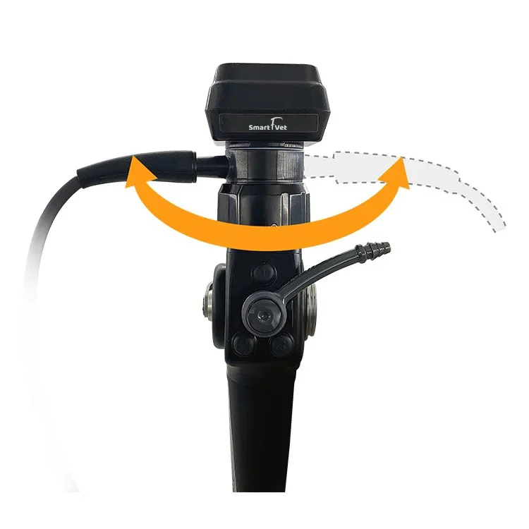 Медицинский ветеринарный гибкий эндоскоп оптоволоконный видеобронхоскоп