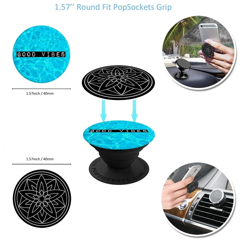 Universal Metal Plate For Car Magnetic Holder Iron Sheet Replacement Sticker For Magnet Car Mount Phone Holder Support in Car