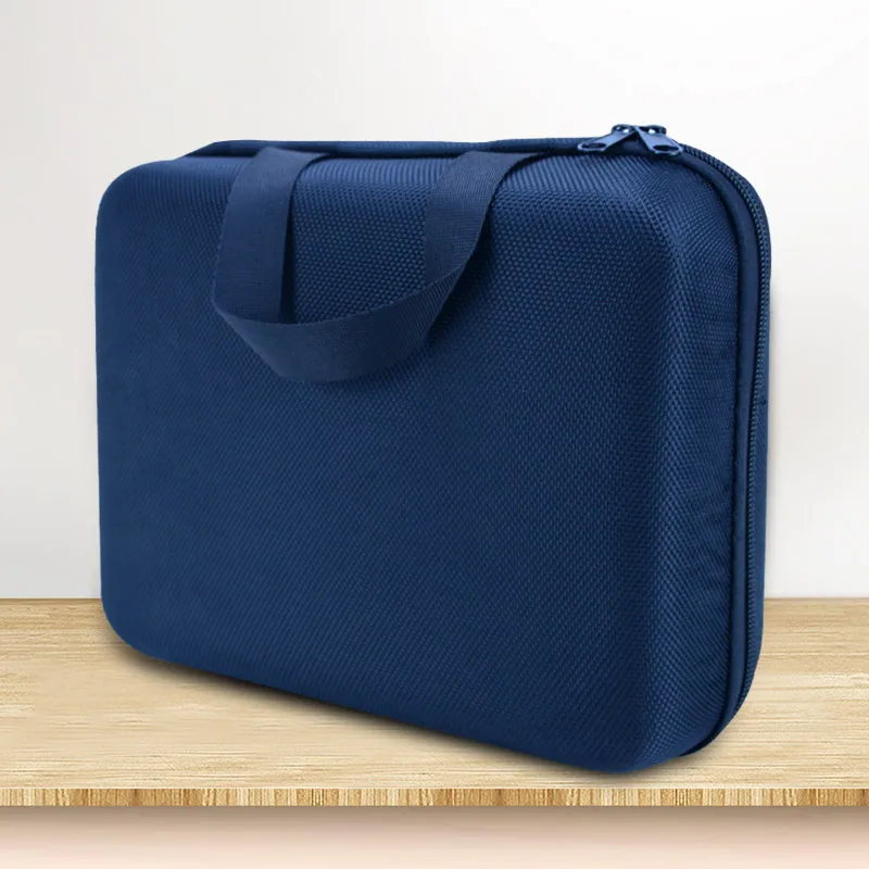 

Multimeter Bag EVA Hard Case Storage Bag Black Carrying Case Waterproof Shockproof Bag 22*18*6cm With Mesh Pocket Tookit