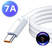 7a usb type c cable fast charging cord for huawei mate 40pro xiaomi poco samsung quick charge usb c cables data sync cord