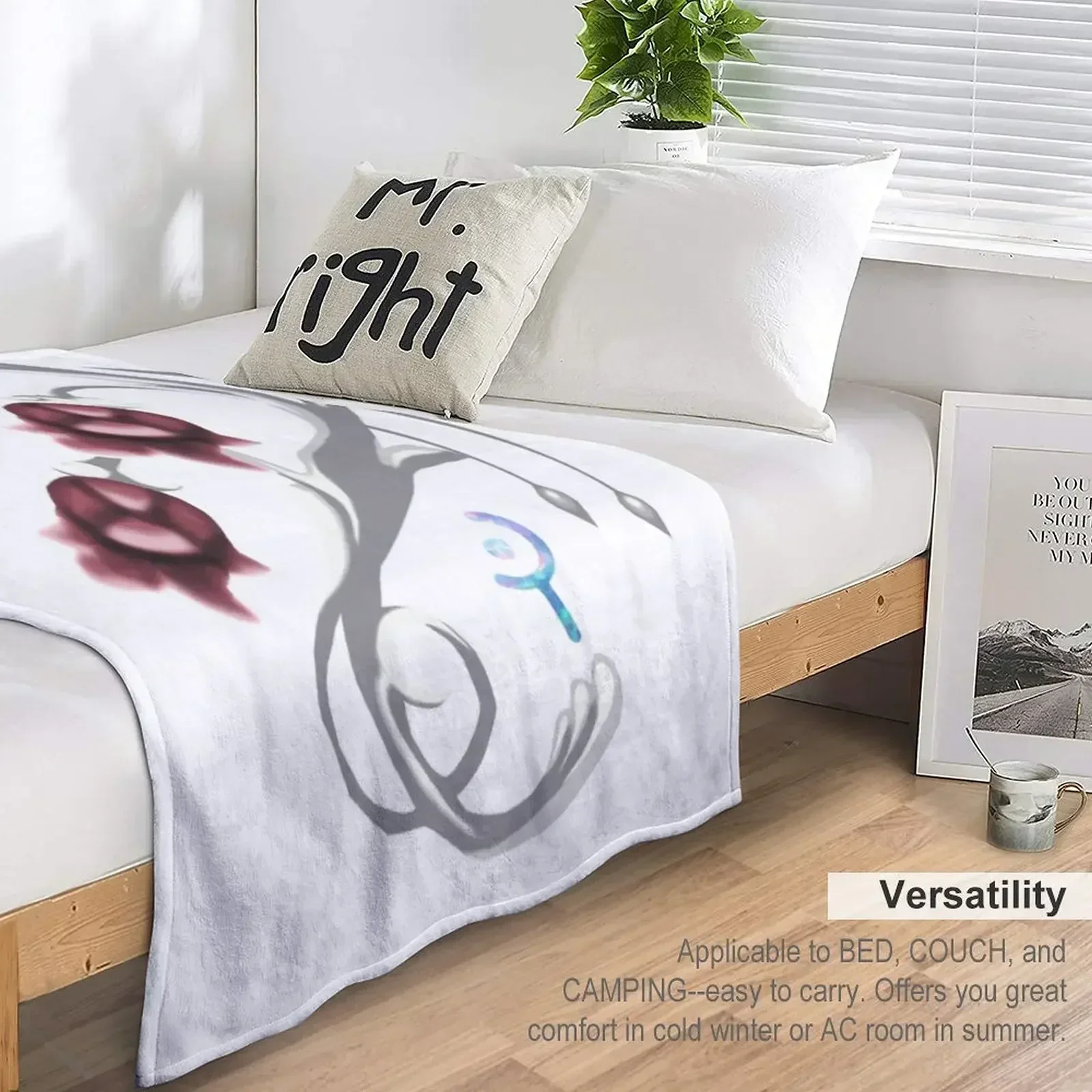 White Mage - FFXIV Плед Хэллоуин Пляж Beautifuls Роскошные дизайнерские одеяла