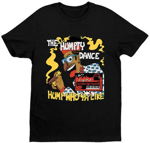 Футболка для танцев Digital Underground The Humpty Y2K топы унисекс с коротким рукавом лето