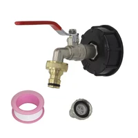 ibc tank adapter s60x6 to iron brass tap 12 replacement valve 60mm coarse thread to 15mm garden water connectors drain adapter
