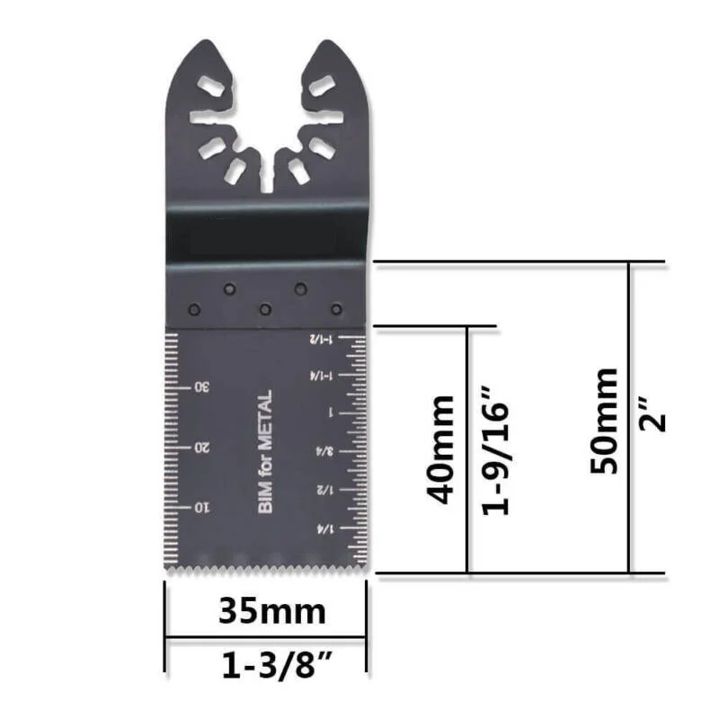 10pcs Bi-metal Saw Blade Oscillating Multifunction Tools For DeWalt Porter Cable
