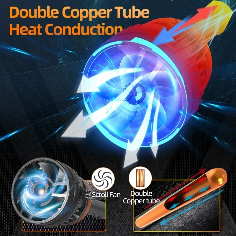 OVEHEL Canbus H7 H4 Led 600Вт 500000 Лампа LM с двойной медной трубкой для автомобиля K5C F5C H1 H11 HB3