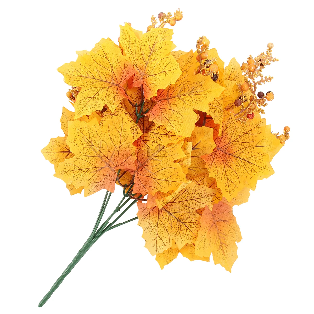 

Maple Leaves Fall Autumn Artificial Leaf Foliage Branches Decor Decoration Stems Delicate Party Floral Faux Harvest Vase