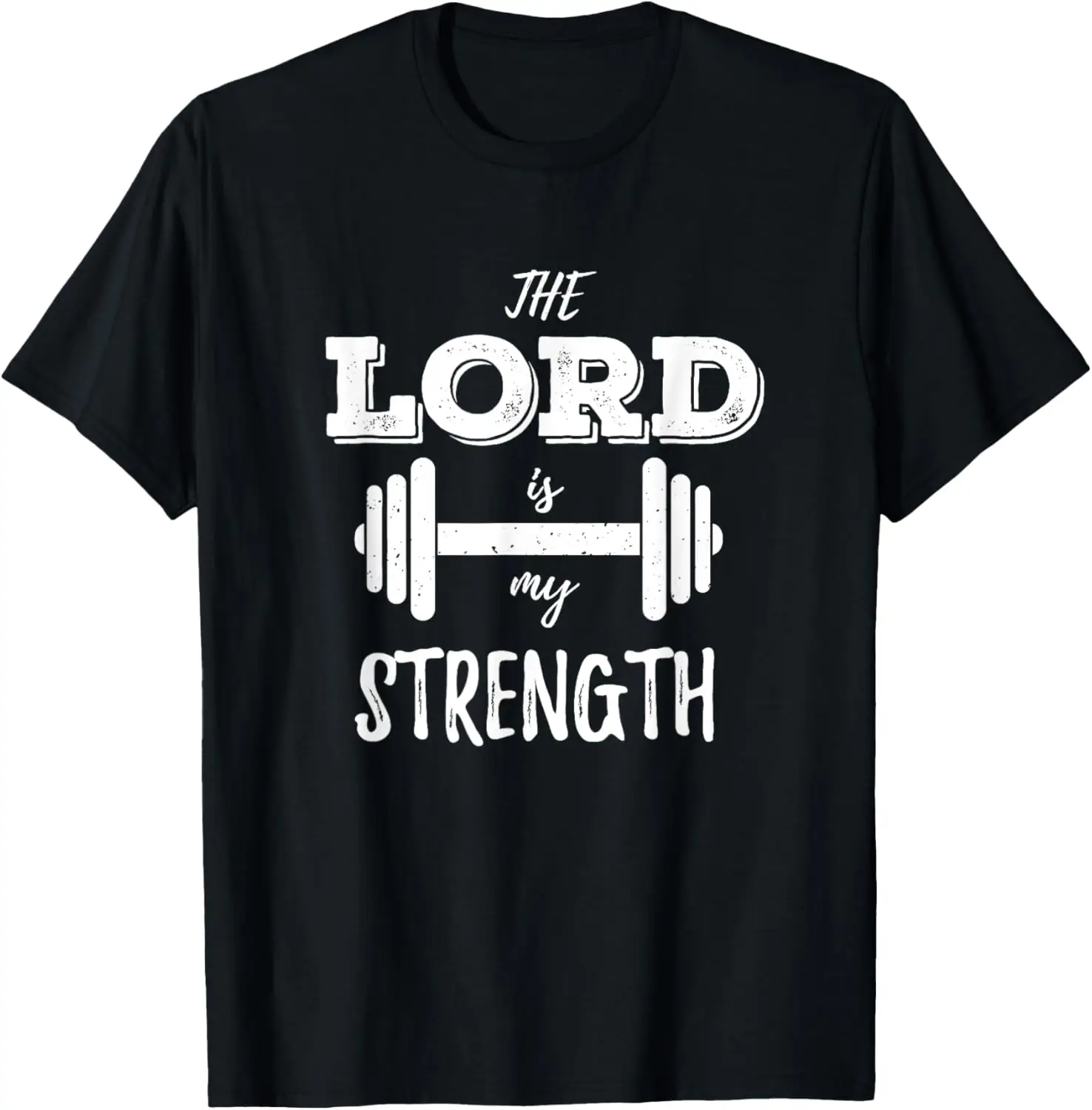 Футболка Христианский тренажерный зал Lord Is My Strength |