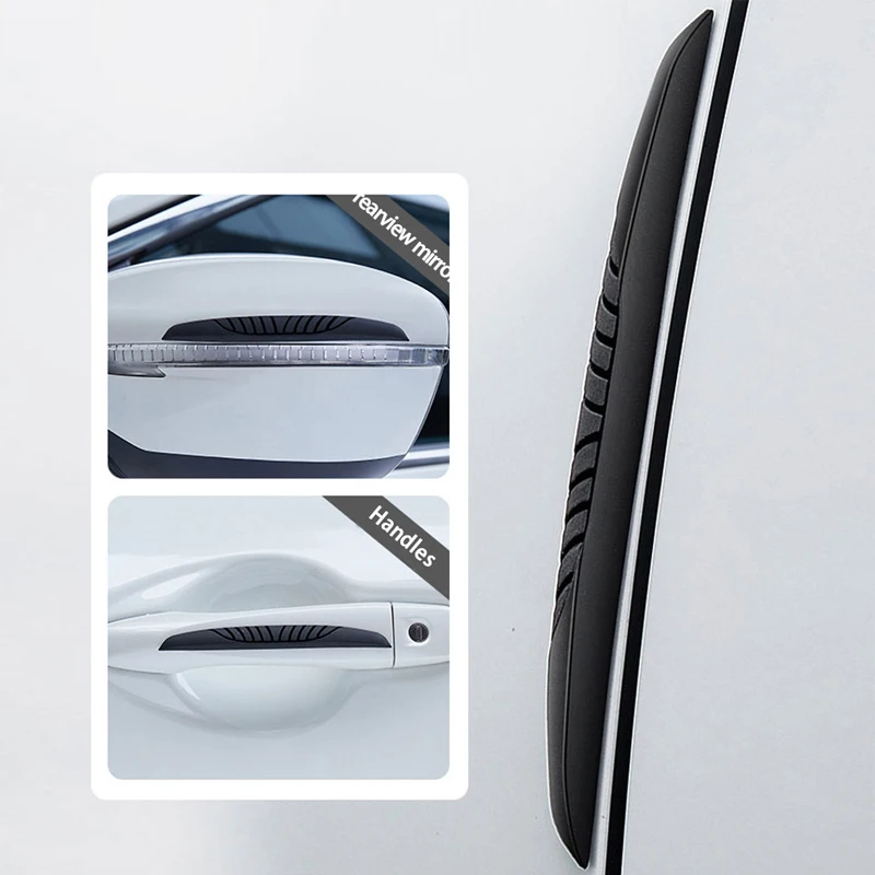 

Car Door Edge Anti Scratch Strip Rear Mirror Handle Protective Sticker For Audi A3 A4 A5 A6 A7 A8 B6 B7 B8 C5 C6 Tt Q3 Q5 Q7 S3