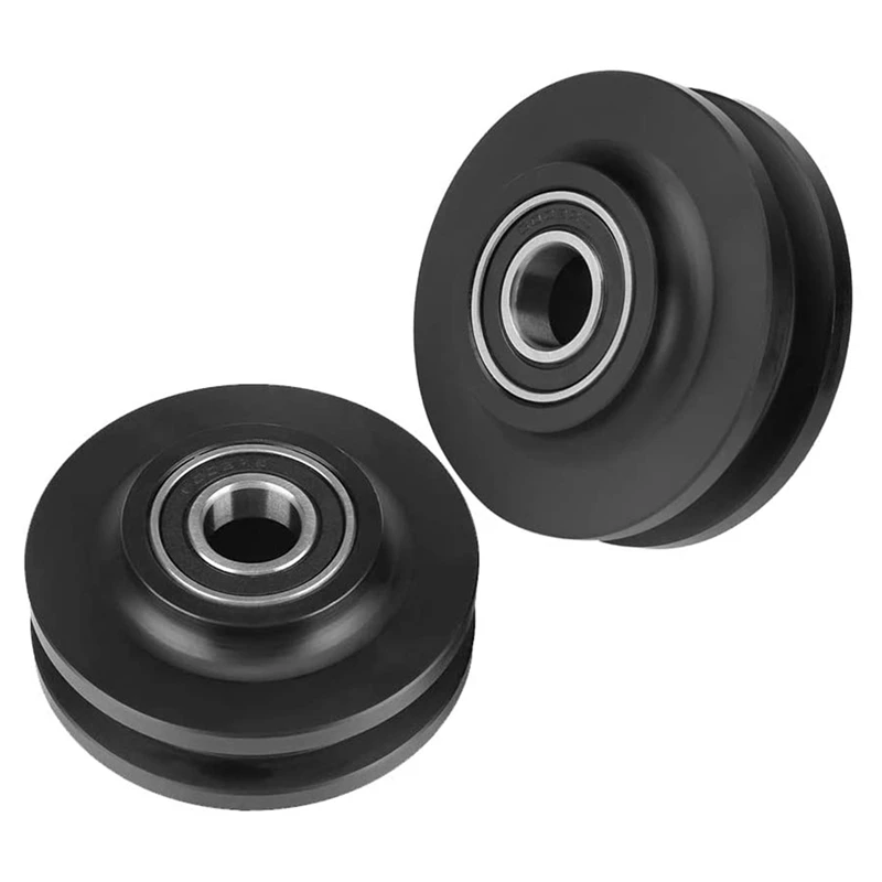 

Ролик для раздвижных дверей шкафов, 2 шт., для больших нагрузок, ролик для окон шкафов, Тихая дорожка для раздвижных дверей, идеально подходит...