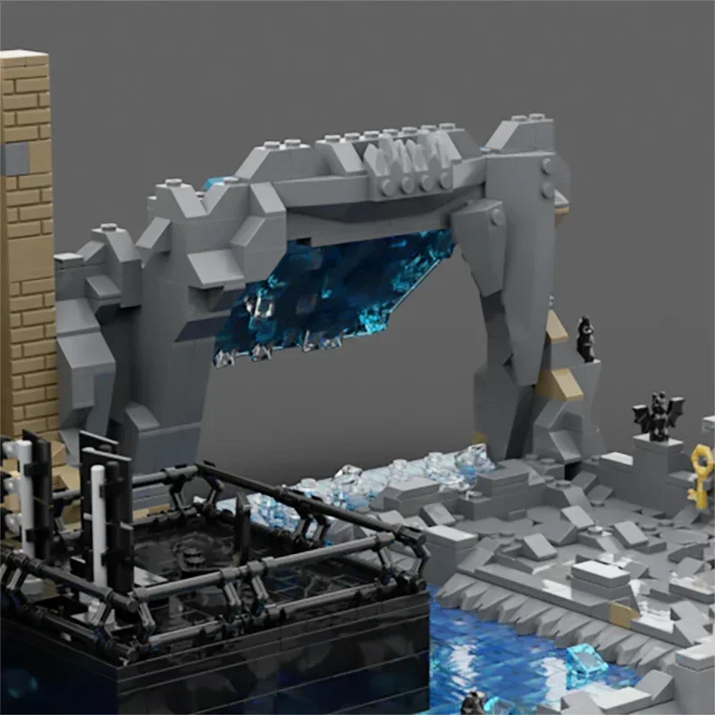 Популярная модель героя из фильма Moc строительные кирпичи темный рыцарь