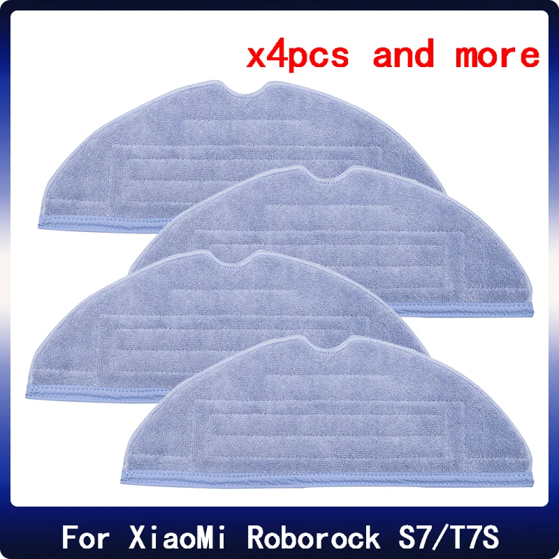 

Replacement Mop Cleaning Clothes Accessories For Xiaomi Roborock T7S S7 S7MAX S7MAXV S70 S75 Robot Vacuum Cleaner Spare Parts