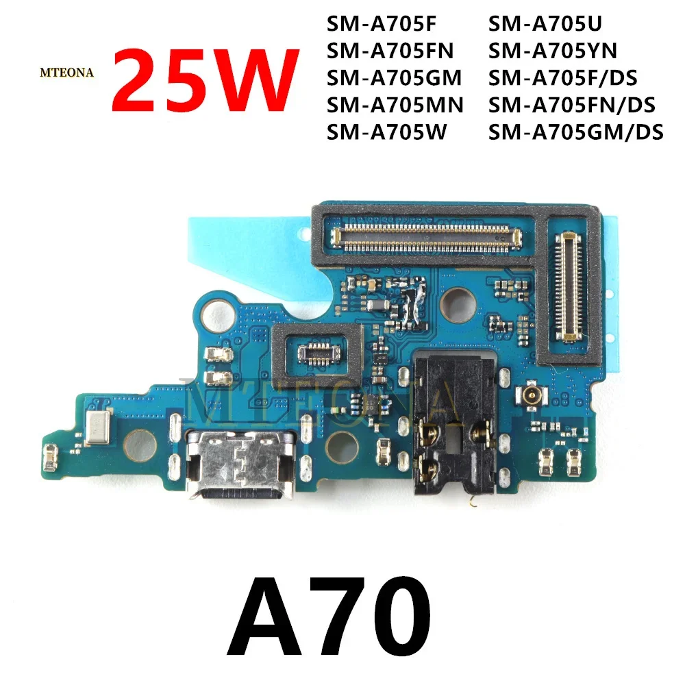 Для Samsung Galaxy A70 SM-A705F A705FN USB зарядное устройство док-станция разъем порт зарядки