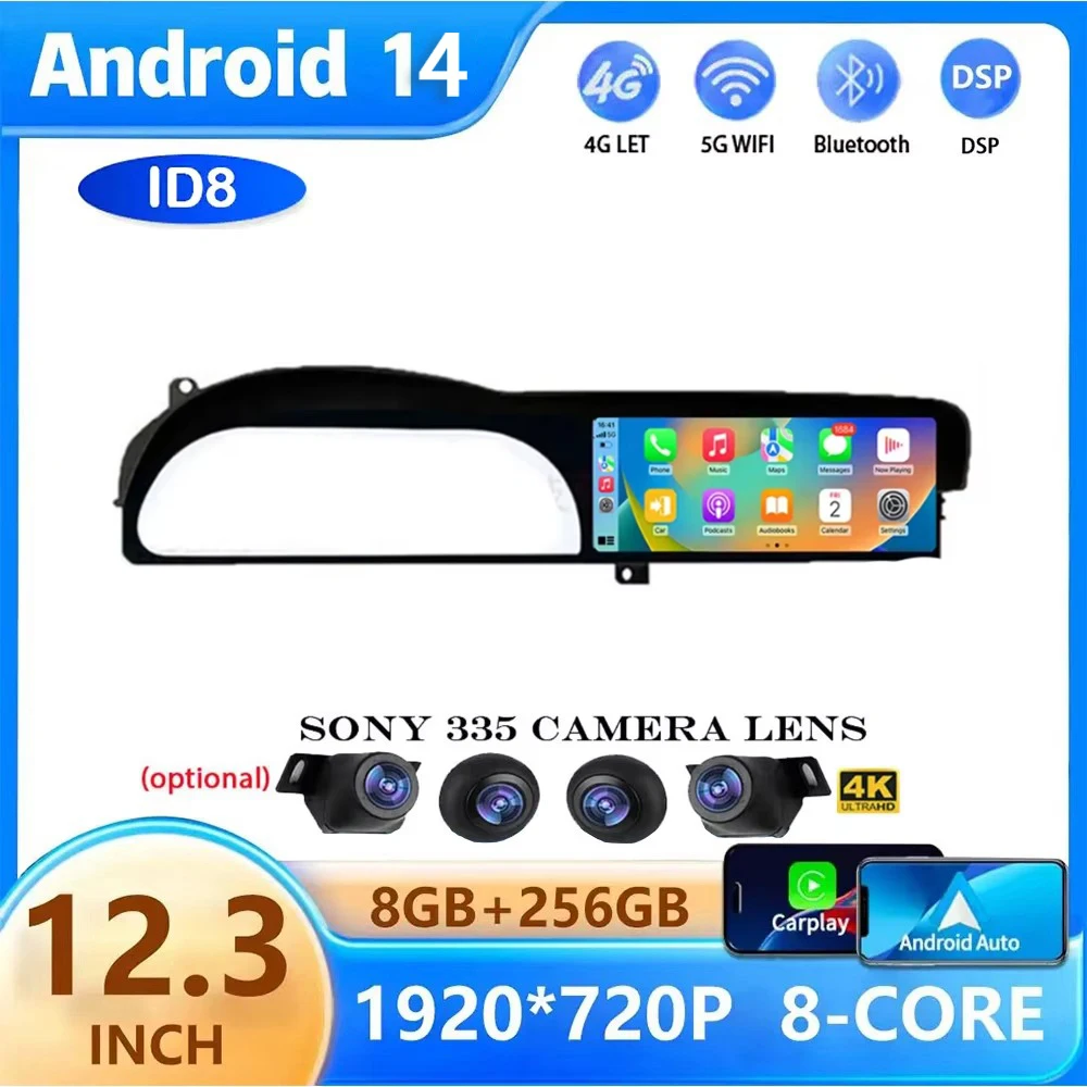 Android 14 для Benz S CL W221 W216 2005-2011 2012 2013 NTG3.0 3 5 Автомобильный радиоприемник Мультимедиа